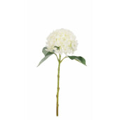 Set 12 Hortensii artificiale alb verde 22x22x47 cm