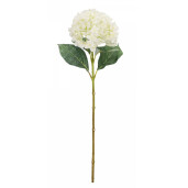Set 12 Hortensii artificiale alb verde 30x25x67 cm