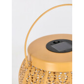 Lampa solara otel galben Samir 20x20 cm