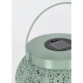 Set 4 lampi solare otel verde Kalidas 20x20 cm