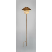 Set 4 lampi solare otel Klara 18x78 cm