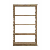 Raft 5 polite lemn natur Maddy 120x40x197 cm