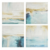 Set 4 tablouri canvas 4 x 30x30 cm