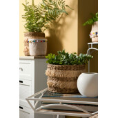 Ghiveci flori ciment Colombia 23.5x16 cm