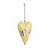 Set 6 decoratiuni Inimioare 14.5x10x3 cm