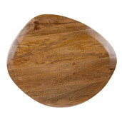 Masuta otel gri antracit lemn maro Stanley 60x58x45 cm