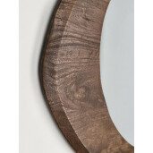 Oglinda perete lemn maro Erin 70x3x60 cm