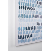 Tablou decorativ canvas abstract Naska 90x3.5x120 cm