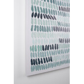 Tablou decorativ canvas abstract multicolor Naska 90x3.5x120 cm
