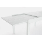 Masa extensibila aluminiu alb Clev 135/270x90x75h