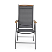 Set 4 scaune recliner gradina Niagara 55x68x109h