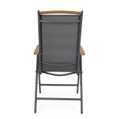 Set 4 scaune recliner gradina Niagara 55x68x109h