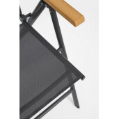 Set 4 scaune recliner gradina Niagara 55x68x109h