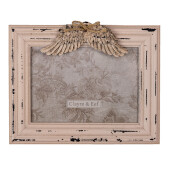 Rama foto masa mdf roz vintage 24x3x19 cm, 18x13 cm
