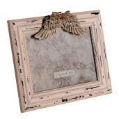 Rama foto masa mdf roz vintage 24x3x19 cm, 18x13 cm