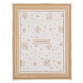 Rama foto masa mdf alb maro 19x2x24 cm / 15x20 cm