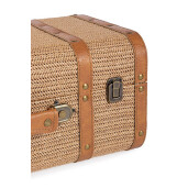 Set 3 valize decorative Wilfred 40x22x16h; 45x28x20h; 50x34x24h