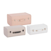 Set 3 valize depozitare Merryn 40x22x16h; 45x28x20h; 50x34x24h
