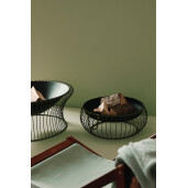 Vatra foc otel negru verde Maylis Ø78x 34,50h