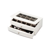 Cutie bijuterii mdf alb  30 x 20,5 x 10,5 cm