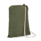 Hamac bumbac poliester alb verde Eldoris 200x100 cm
