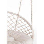 Hamac poliester bumbac alb Javier Ø80x130h 