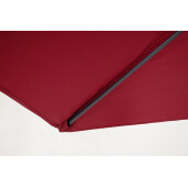 Umbrela gradina gri rosu Khalife Ø270x235h