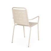 Set 6 scaune gradina otel Yara 50x57.5x87h