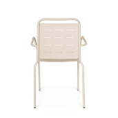 Set 6 scaune gradina otel Yara 50x57.5x87h