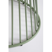 Masa otel verde Austin Ø120x75h