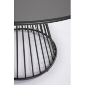 Masa otel gri Austin Ø120x75h