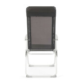 Set 4 scaune gradina aluminiu textilena 57x65x110h