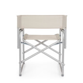 Set 4 scaune gradina gri bej Cayo 57x47x79h