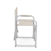 Set 4 scaune gradina gri bej Cayo 57x47x79h