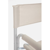 Set 4 scaune gradina gri bej Cayo 57x47x79h