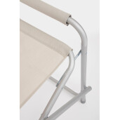 Set 4 scaune gradina gri bej Cayo 57x47x79h