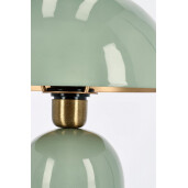 Veioza metal verde auriu Donya Ø26x37h