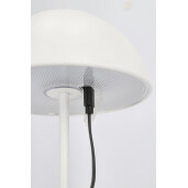 Veioza metal alb Beren Ø13x28h