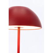Veioza metal rosu Beren Ø13x28h