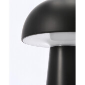 Veioza metal negru Idrial Ø13,5x22,5h