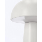 Veioza metal alb Idrial Ø13,5x22,5h