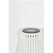 Felinar incarcare solara otel alb Svas Ø24x26-38h