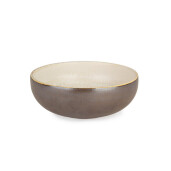 Bol piatra alba bronz Braga Ø12,6x4,7h