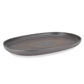 Set 4 platouri piatra gri antracit Calheta 32,5x22,3x2,7h