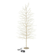 Copac decorativ auriu cu leduri Bunch Ø83×210h