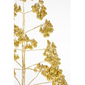 Copac decorativ auriu cu leduri Glint Ø42×90h