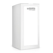 Copac decorativ argintiu cu leduri Glint Ø70×150h