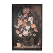Tablou Canvas multicolor Flowers 80x2x120 cm