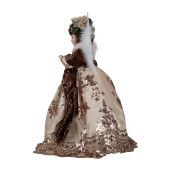 Figurina Inger textil bej alb 50x30x65 cm