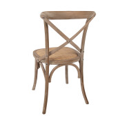 Scaun lemn maro ratan natur 44x42x88 cm